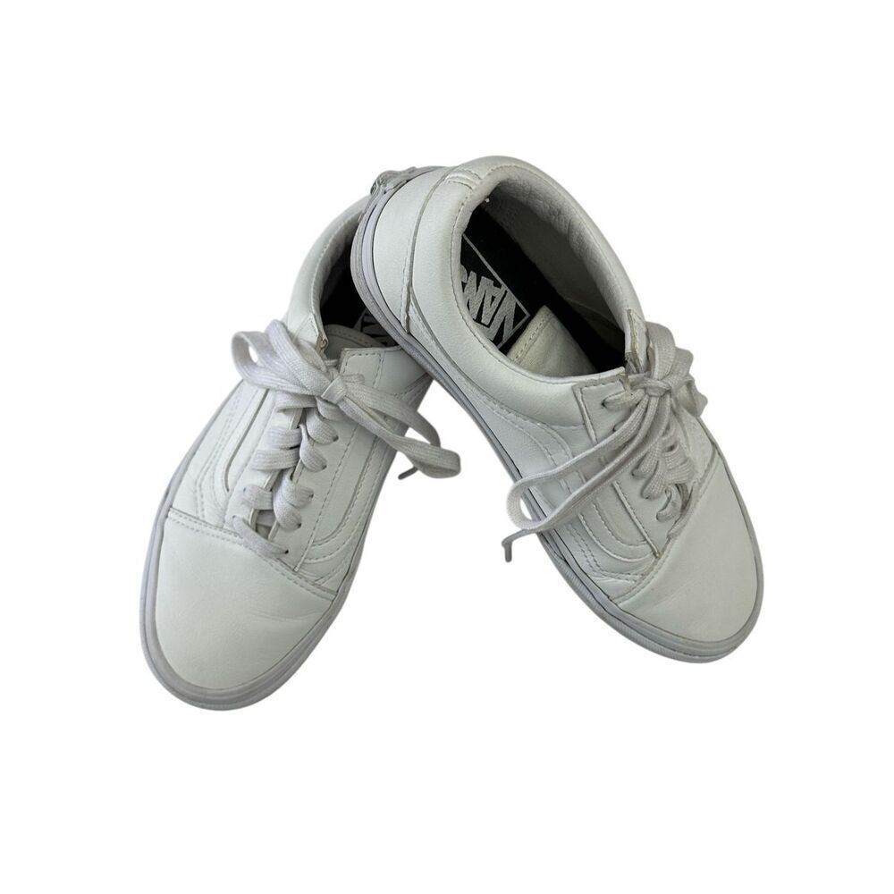 VANS Horween x Vault Old Skool White Leather Size 5